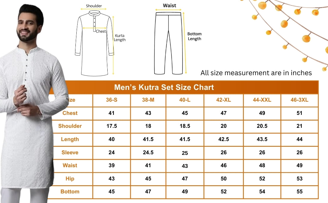 White Textured Weave Kurta Set: Men's Cotton Blend, Wedding Festive Wear
