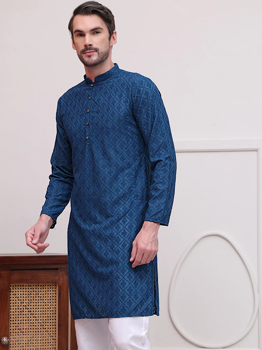 Blue Kurta Set