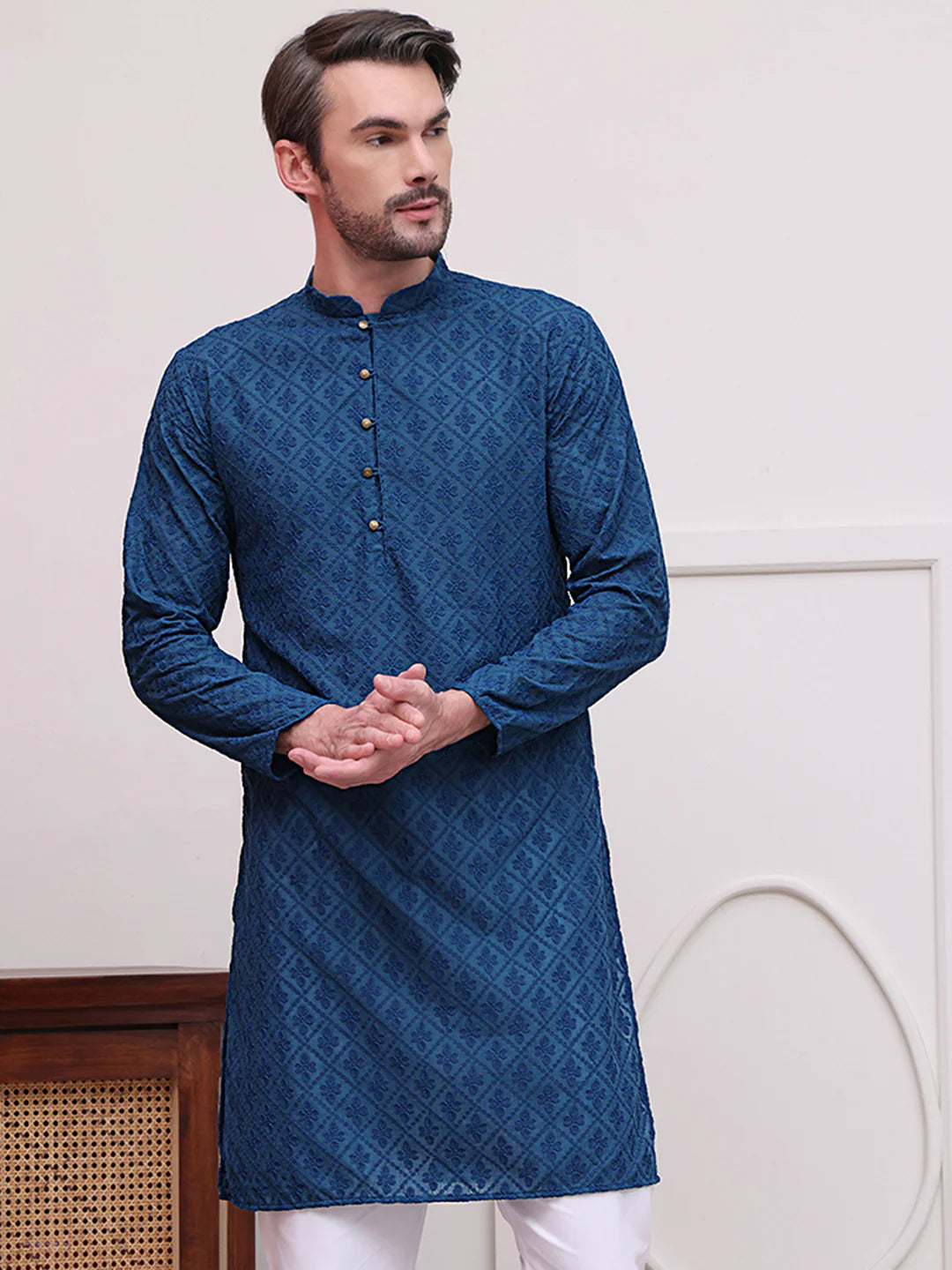Blue Kurta Set