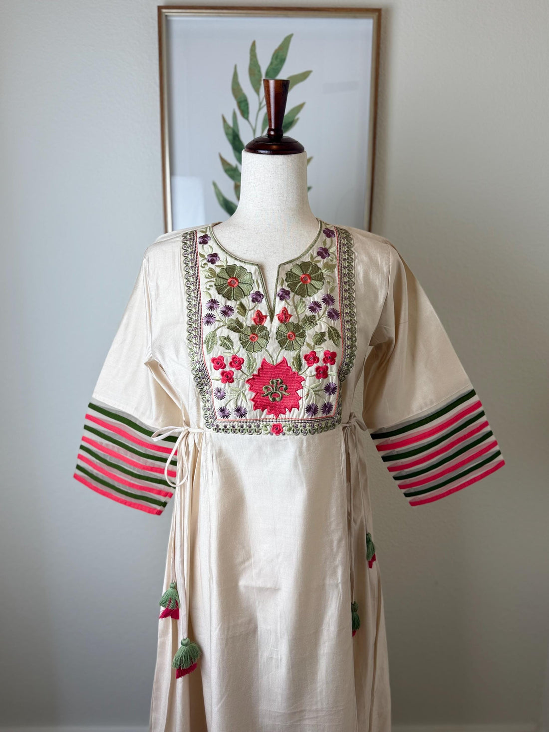 Cream Color Kurta Set