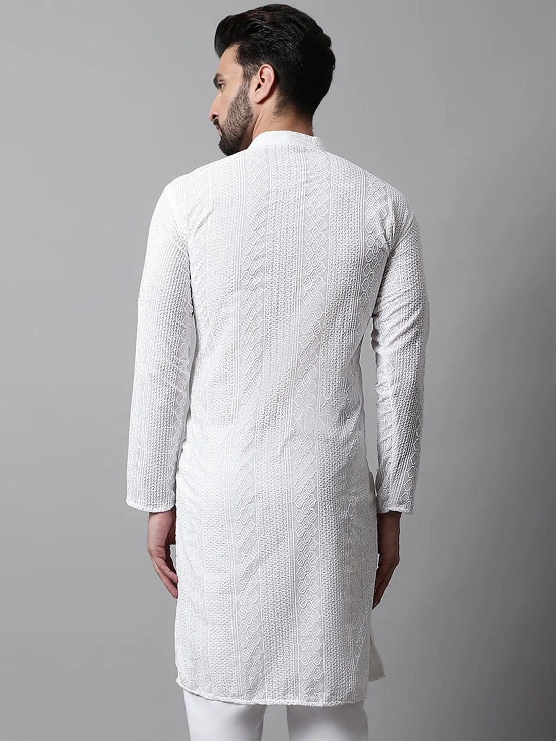 Men’s Pure White Kurta Set